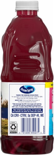 Ocean Spray® Light Cran-Raspberry50™ Cranberry & Raspberry Juice Drink Perspective: left