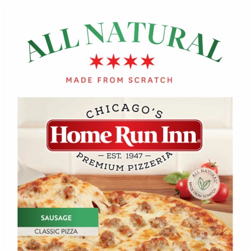 Home Run Inn Sausage Classic Crust Frozen Pizza Perspective: left