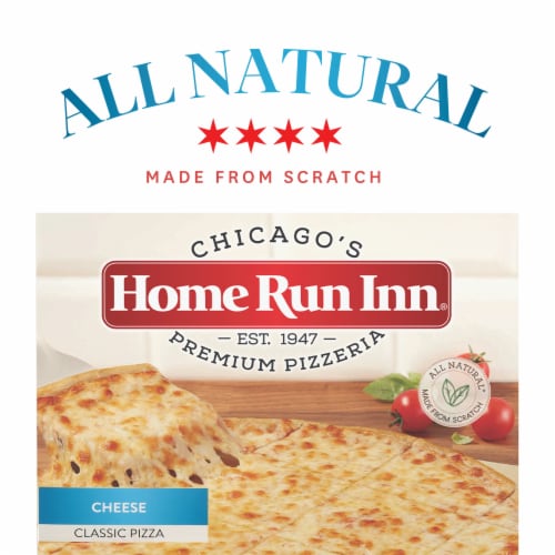 Home Run Inn Frozen Cheese Classic Pizza Perspective: left