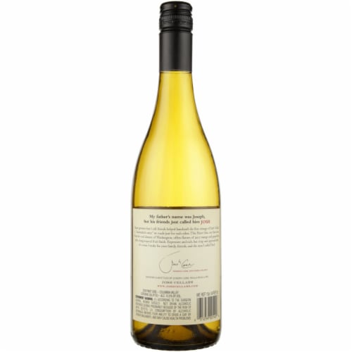 Josh Cellars Pinot Gris Washington White Wine Perspective: left