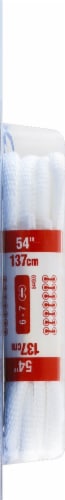 KIWI® White Sport Shoelaces Pair Perspective: left