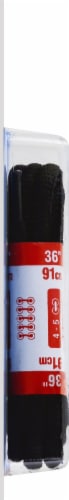 Kiwi Sport 36 Inch Kids Oval Lace - Black Perspective: left
