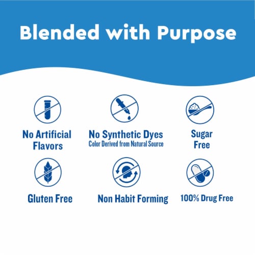 Nature Made® Wellblends Berry Back to Sleep Tablets Perspective: left