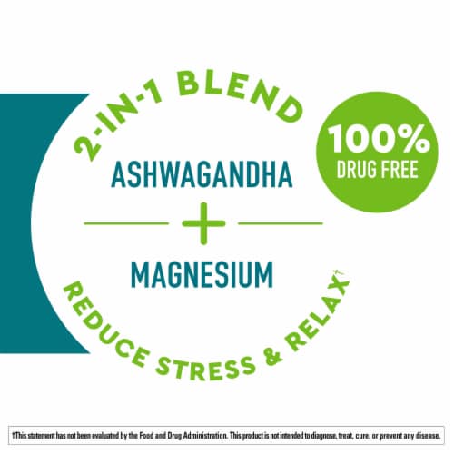 Nature Made® WellBlends Calm & Relax Vegetarian Capsules Perspective: left
