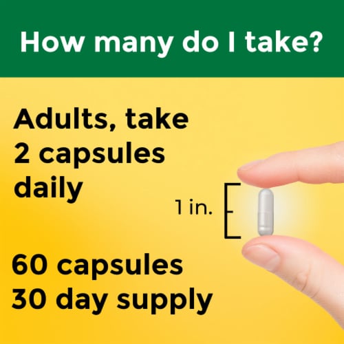 Nature Made Magnesium Complex D3 + Zinc Capsules Perspective: left
