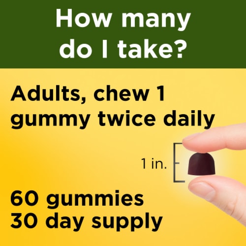 Nature Made® Mixed Berry KSM 66 Ashwagandha Vitamin Gummies Perspective: left