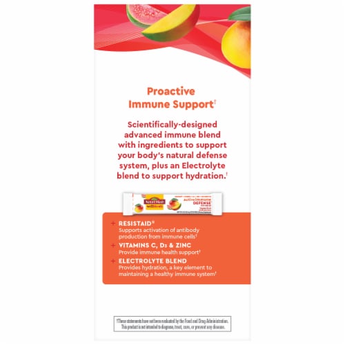 Nature Made® WellBlends™ Active Immune Defense Tropical Frizzy Mix Perspective: left