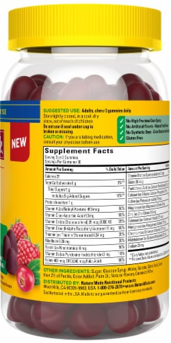 Nature Made® Advanced Multi For Adults Gummies Perspective: left