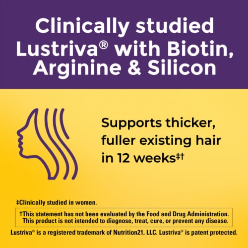 Nature Made Hair Growth Softgels Perspective: left