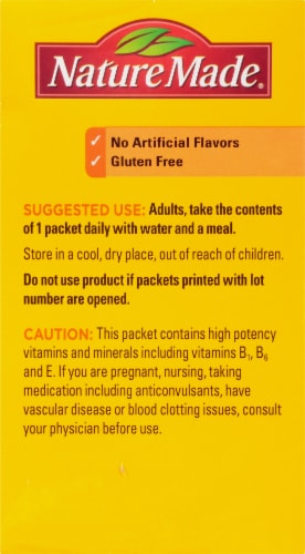Nature Made® Maximin™ Supplement Packets Perspective: left