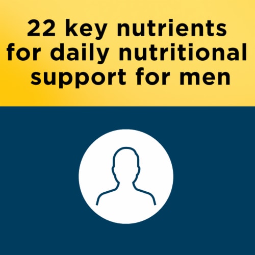 Nature Made® Multi for Him Multivitamin Tablets Perspective: left