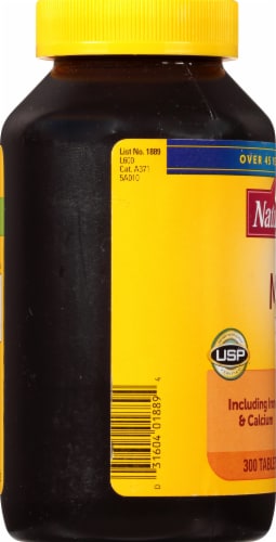 Nature Made Multivitamin Daily Tablets Perspective: left