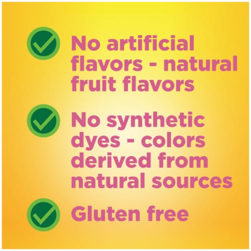 Nature Made® Kids First® Fiber Assorted Fruit Flavor Gummies Perspective: left