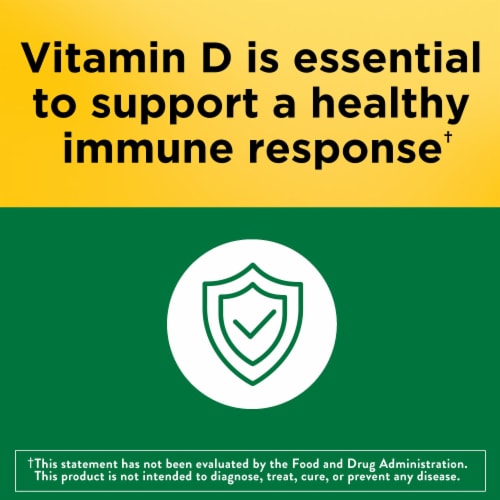 Nature Made® Vitamin D3 Softgels Perspective: left