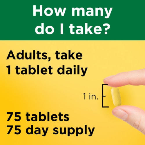 Nature Made® Stress B-Complex Tablets Perspective: left