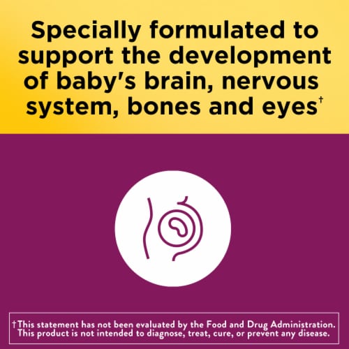 Nature Made® Prenatal Multivitamin Softgels 200mg Perspective: left