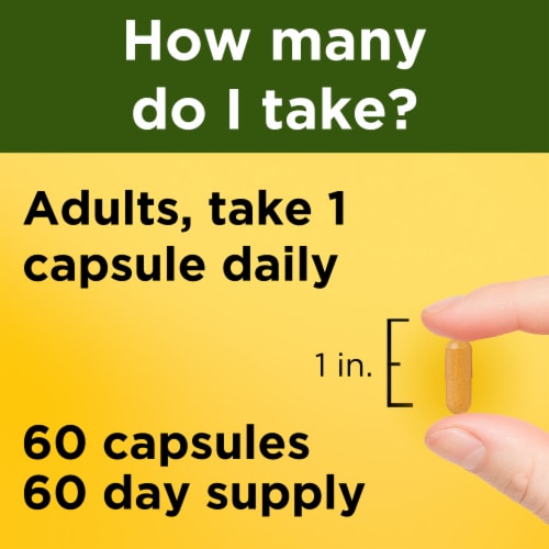 Nature Made® Turmeric Curcumin Capsules 500mg Perspective: left