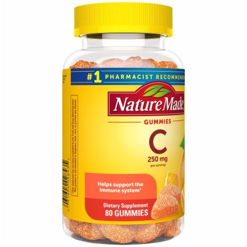 Nature Made® Vitamin C Gummies 250mg Perspective: left