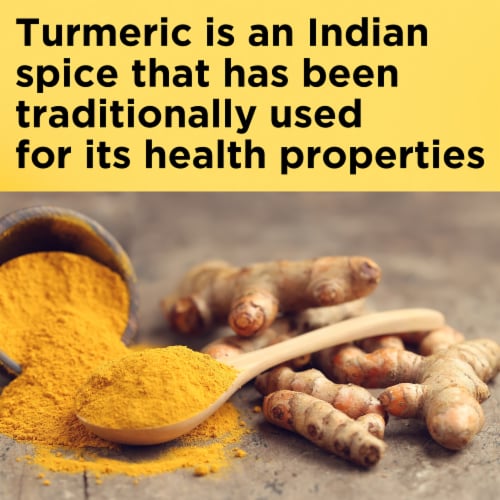 Nature Made® Turmeric Curcumin Capsules 500mg Perspective: left