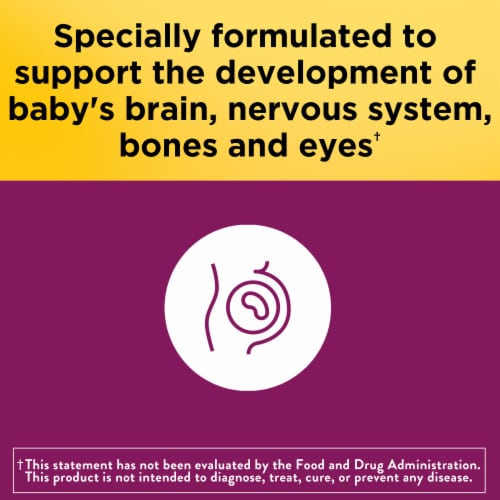Nature Made® Mixed Berry Flavor Prenatal Gummies Perspective: left