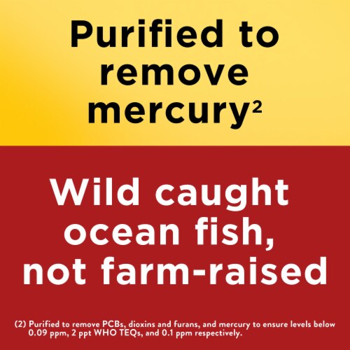 Nature Made® Fish Oil Softgels Perspective: left