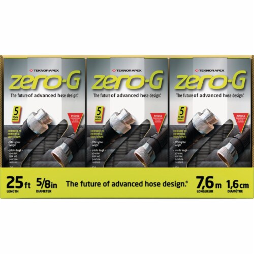 Teknor Apex Zero-G 5/8-in x 25-Ft Premium-Duty Lightweight Woven Hose Perspective: left