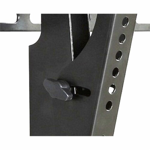 Atlantic Large Titling TV Wall Mount for 37  - 84  in Matte Black Perspective: left