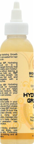 Bronner Brothers Coconut & Argan Oil Hydrating Growth Oil Perspective: left