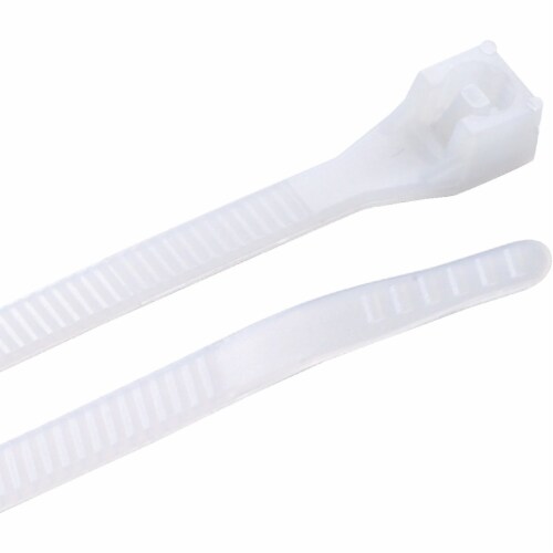 Gardner Bender Natural Color Nylon Cable Tie Perspective: left