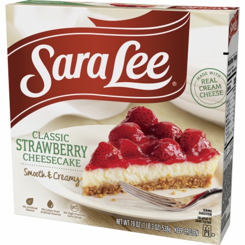 Sara Lee® Classic Style Cheesecake Strawberry Perspective: left