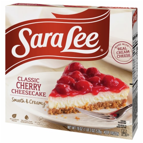 Sara Lee Classic Cherry Cheesecake Perspective: left