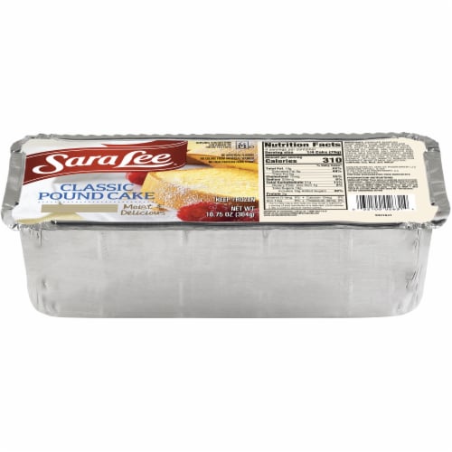 Sara Lee All Butter Pound Cake Perspective: left