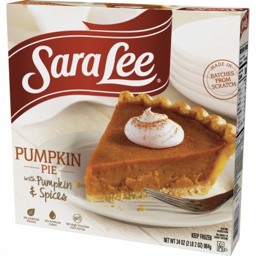 Sara Lee Pumpkin Pie with Pumpkin & Spices Perspective: left
