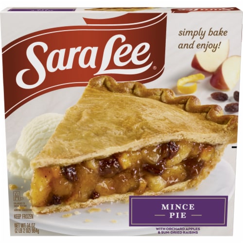 Sara Lee® Traditional Fruit Pie 9" Unbaked Mince 34oz Perspective: left