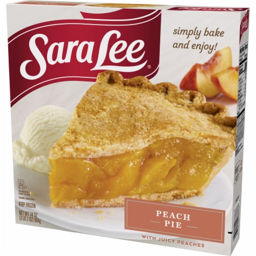 Sara Lee® Traditional Fruit Pie 9" Unbaked Peach Perspective: left