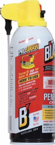 B'laster® Powerful Rust Penetrating Catalyst Aerosol Perspective: left