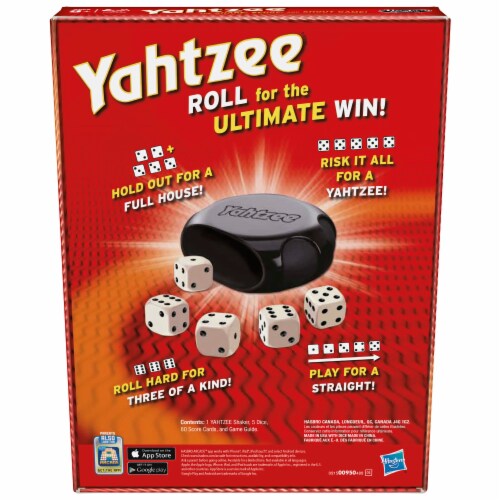 Hasbro Yahtzee Game Perspective: left
