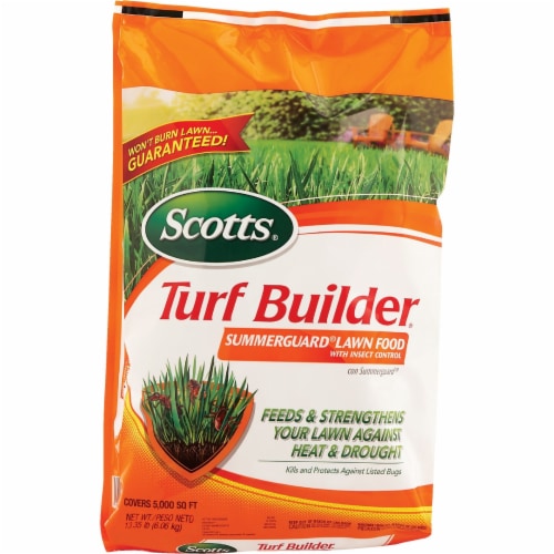 Scotts® Turf Builder® Summerguard® Insect Control Lawn Food Perspective: left