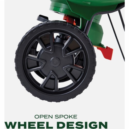 Scotts® Turf Builder EdgeGuard Mini Spreader - Green Perspective: left