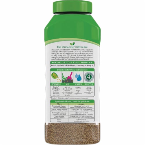 Osmocote® Flower & Vegetable Smart-Release® Plant Food Perspective: left