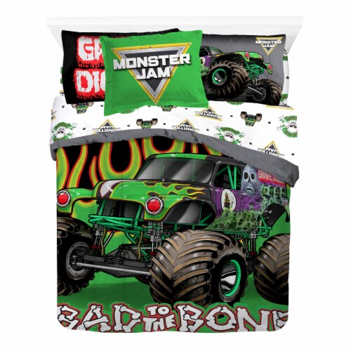 Monster jam twin bedding set sale