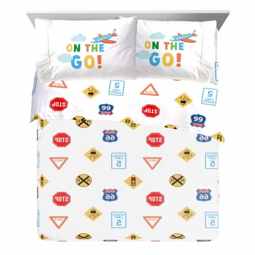 Sunny Side Up On The Go Bed Set Perspective: left