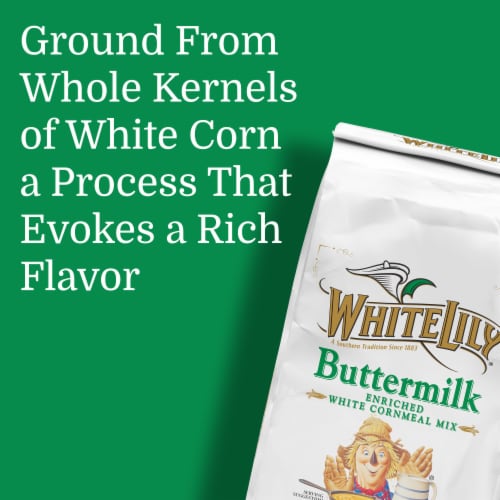 White Lily Self-Rising Buttermilk White Cornmeal Mix Perspective: left