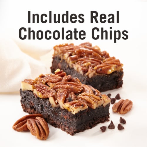 White Lily Dark Chocolate Brownie Mix, 18 Oz Box Perspective: left