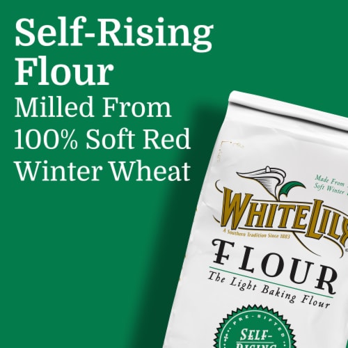 White Lily Self Rising Flour Perspective: left