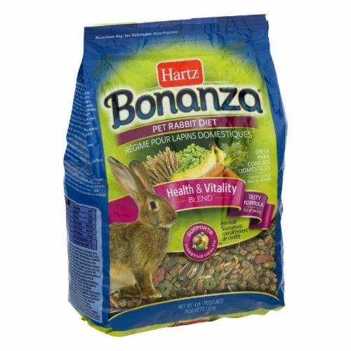 Hartz Bonanza Pet Rabbit Food 4 lbs 1 Count King Soopers