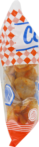 Conn's BBQ Fried Pork Skins Chips Perspective: left