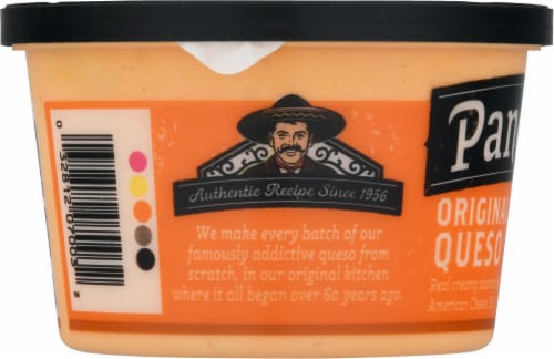 Pancho's Original Cheese Dip Perspective: left