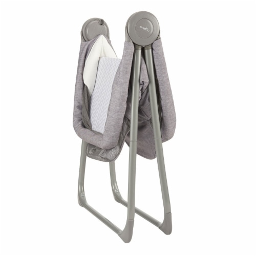 Evenflo Portable Baby Loft - Gray Melange Perspective: left