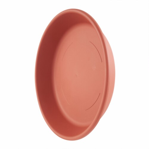Akro-Mils Classic Clay Saucer Perspective: left